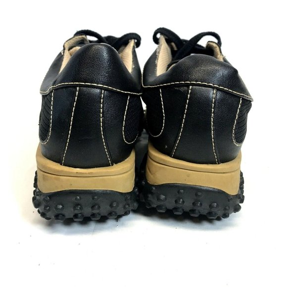 CA Collection by Carrini Womens Black Tan Lace-Up WALKING SHOES 7 - Picture 5 of 10